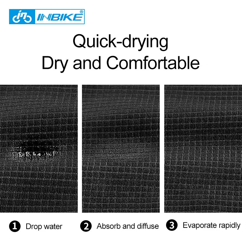 INBIKE одежда для велоспорта с длинным рукавом на осень и зиму Джерси катания горных