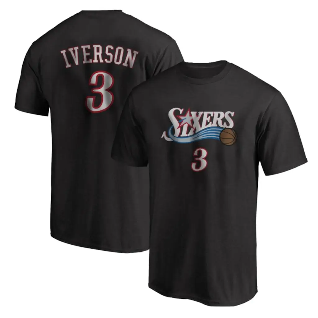 

Sixers Allen Iverson Tshirt