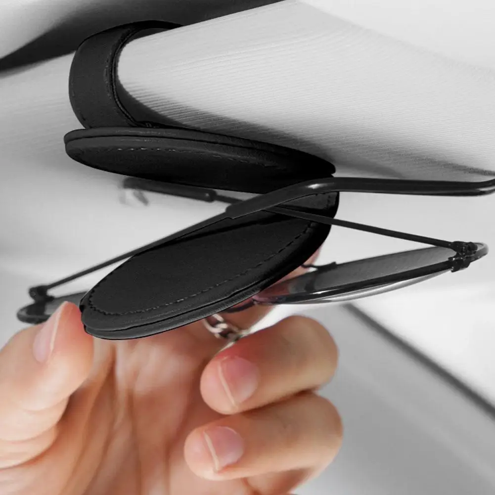 Держатель из искусственной кожи для очков искусственная кожа автомобильный