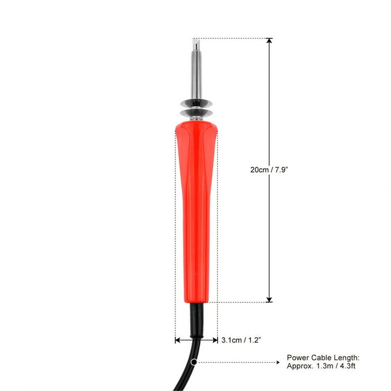 

60W Electric Soldering Iron Carving Pyrography Tool 7PCS Wood Burning Embossing Soldering Pen Set Temperature Adjustable US/EU