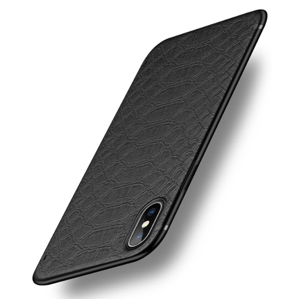 Retro Crocodile Leather Magnetic Phone Cases For iPhone X XR XS Max 7 8 Plus PU Protective Skin Soft Cover Built-in Magnet Case |