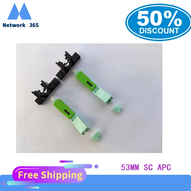 Встроенный SC оптический волоконный быстрый соединитель ftth APC Одномодовый