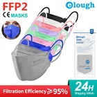 CE FFP2 Mascarillas цветная FPP2 Homologada Fish Black KN95 маска Корейская ffp2маска для взрослых Mascarilla FPP2 Certificada FFP3