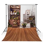 Винтажный фон Avezano для детской фотосъемки, весенний цветочный фон для фотостудии