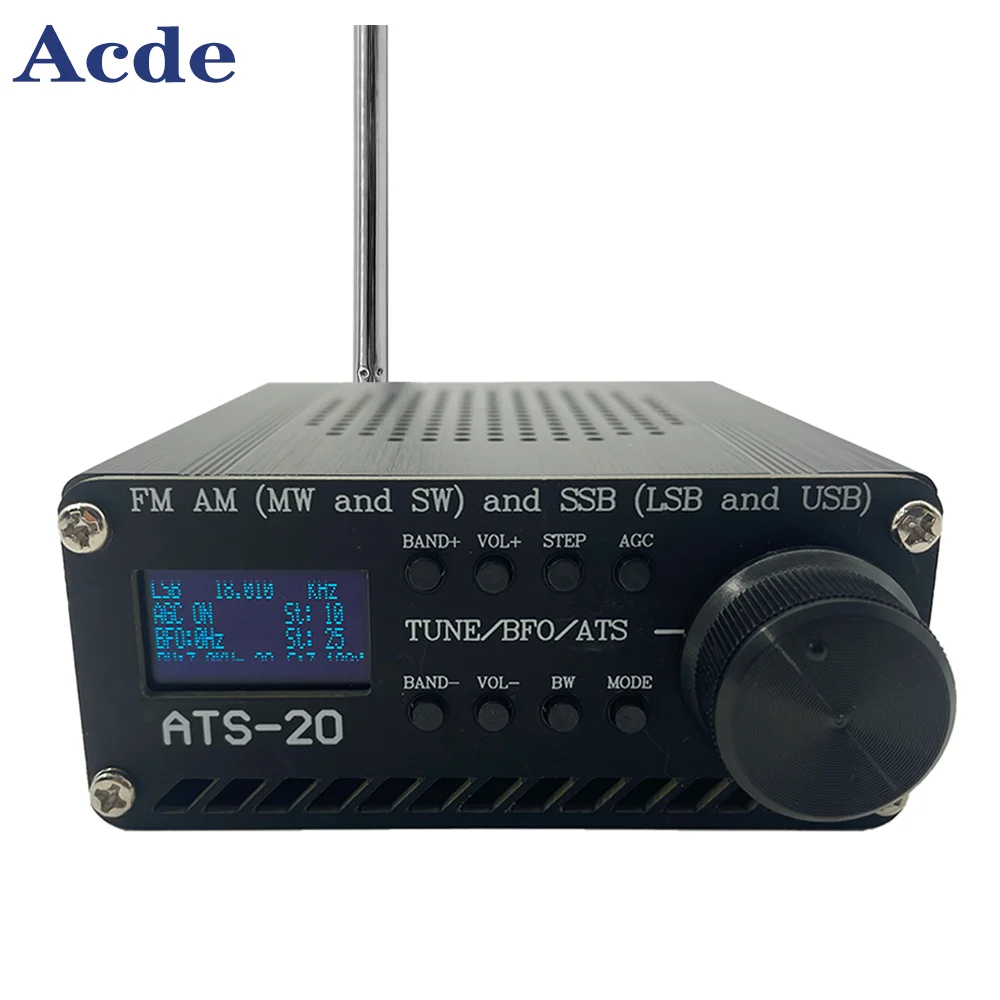 ATS-20 Si4732 радиоприемник для всех диапазонов FM AM (MW &amp SW) SSB (LSB USB) предназначенный