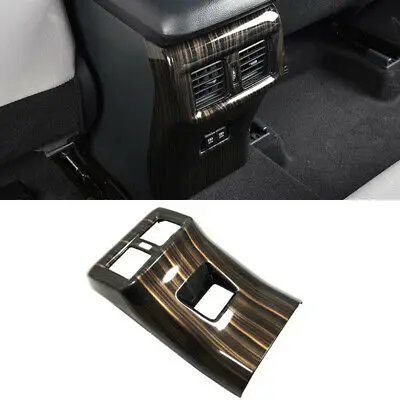

Peach Wood Grain Inner Rear Air Vent Cover Trim 1pcs For Toyota RAV4 2019-2020