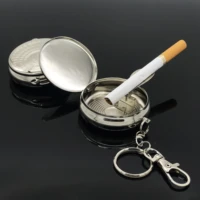 japanese portable small ashtray with cover outdoor travel sealed smoke mini pocket ashtray portable ashtray portable ash tray
