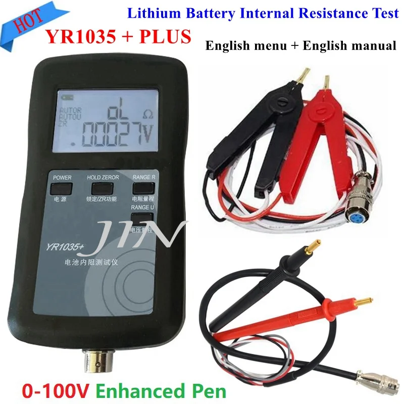 

Hot High Precision Fast YR1035 Lithium Battery Internal Resistance Test Instrument 100V Electric Vehicle Group 18650