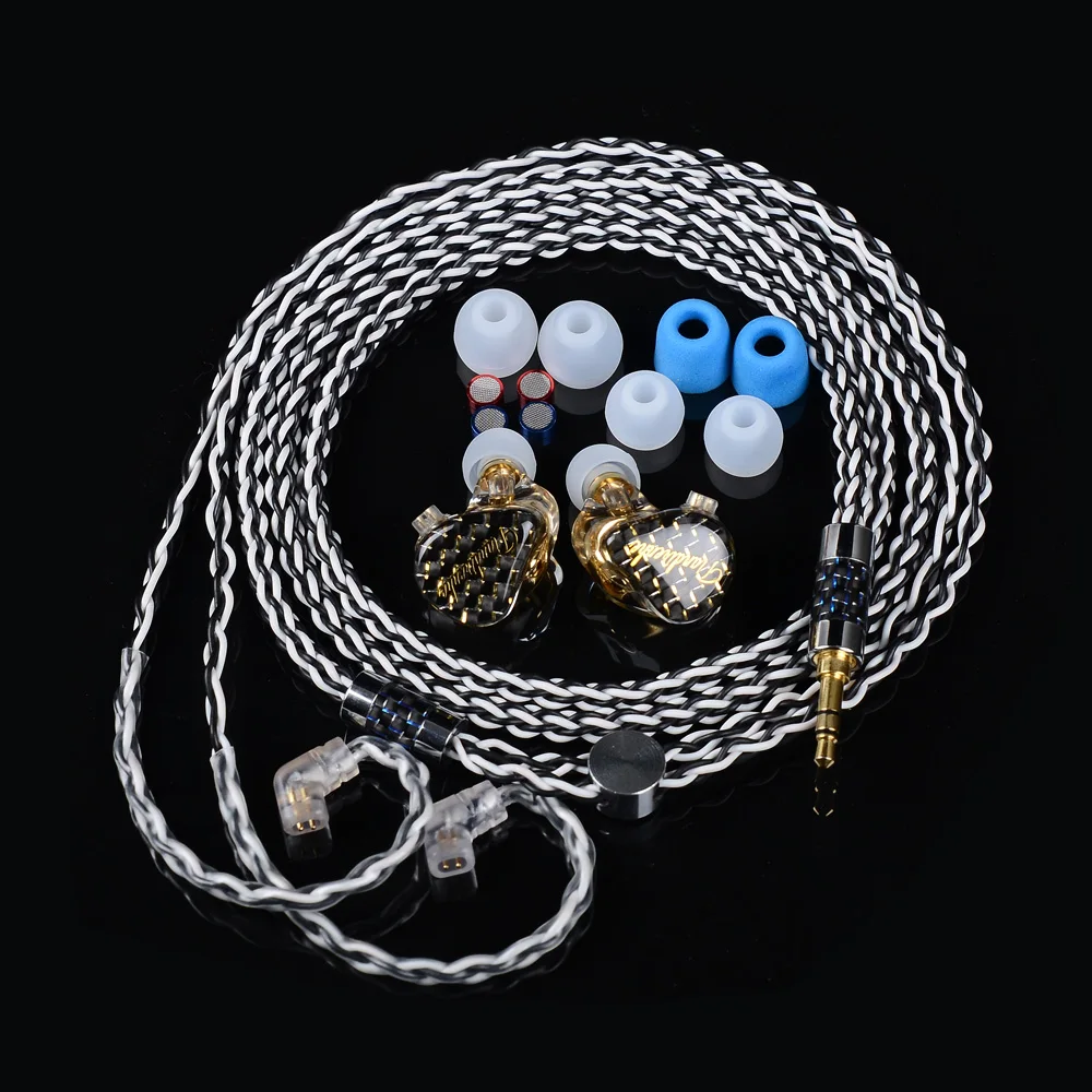 New 2020 HIFI Tuning Mouth Filter Earphones 0.78 2pin Resin Custom Fever IEM for Qdc Huawei Dynamic Earbuds DJ Stage | Электроника