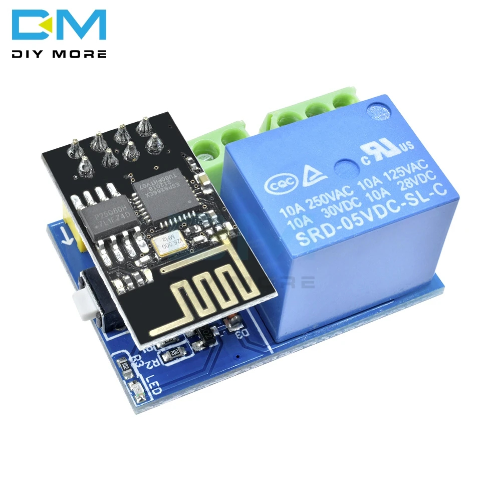 ESP 01 ESP8266 DC 5V WiFi релейный модуль электронный умный комплект DIY доска домашний