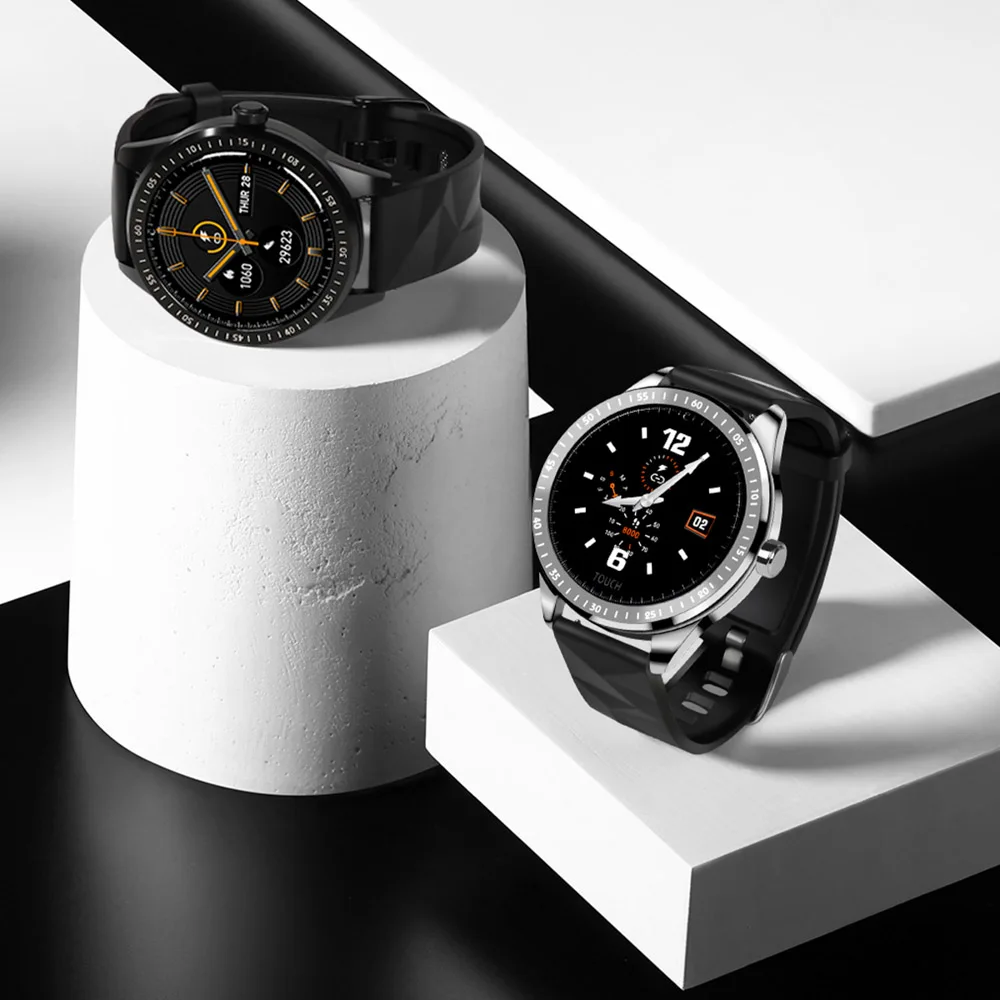 

E1 Smart Bracelet Stylish Silicone Watchband Touch Bracelet Healthy Heart Rate Monitoring Waterproof Ip68 Sports Smart Bracelet