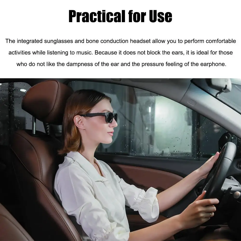 K1 открытые аудиоочки умные беспроводные bluetooth-наушники очки для автомобиля