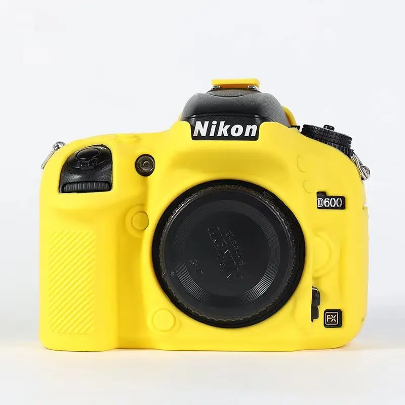 Мягкий силиконовый чехол резиновый защитный корпус для камеры Nikon D610 D600 |