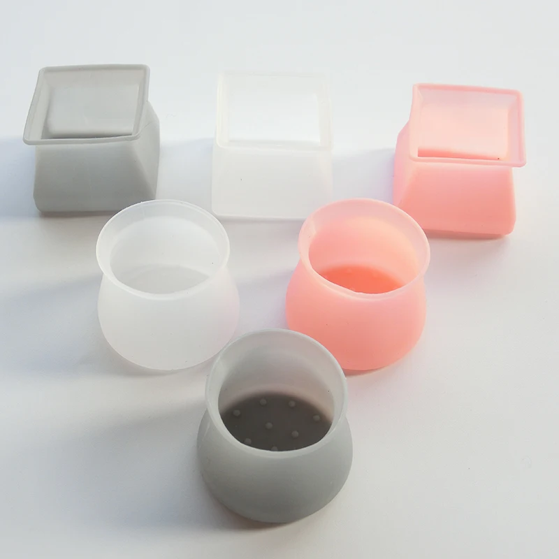 4 шт./компл. силиконовые накладки на ножки стола мебельные нескользящие защитные