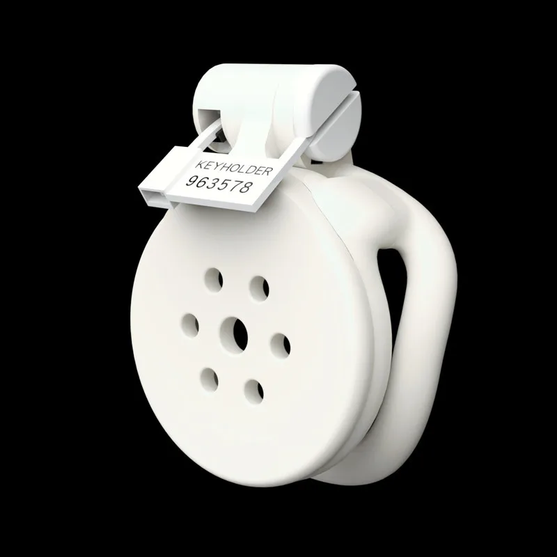 Супер маленькое мужское устройство целомудрия карманная клетка для пениса