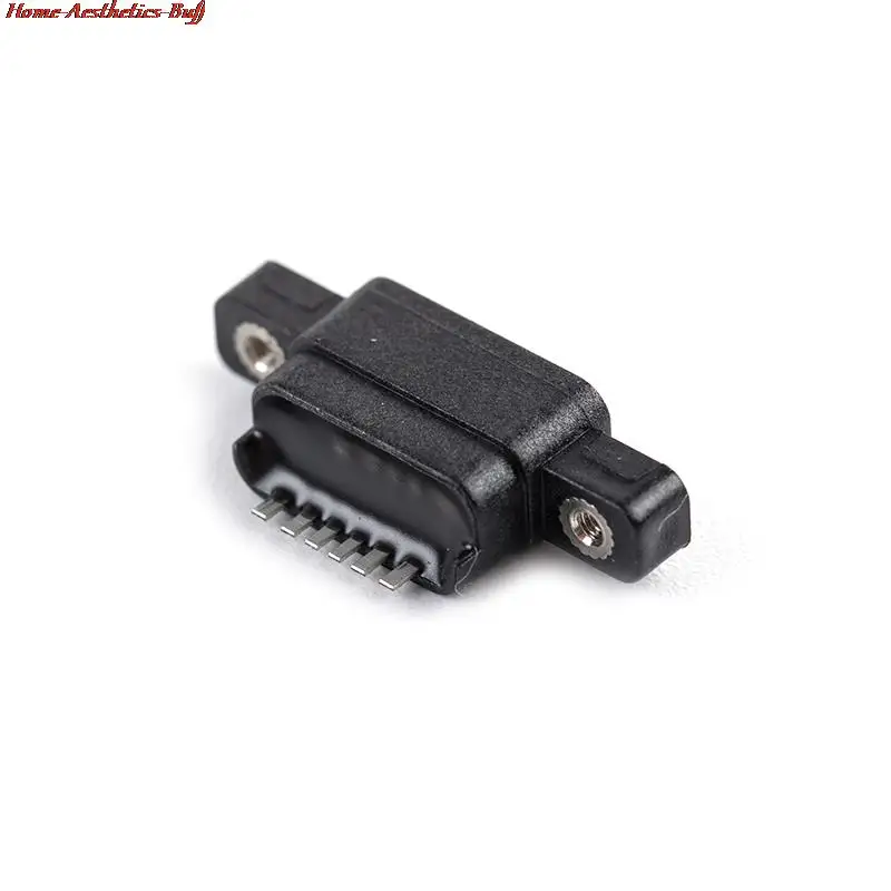 2 шт. usb 3.1 Type-C 6-контактный разъем SMD DIP-разъем для быстрой зарядки печатной платы