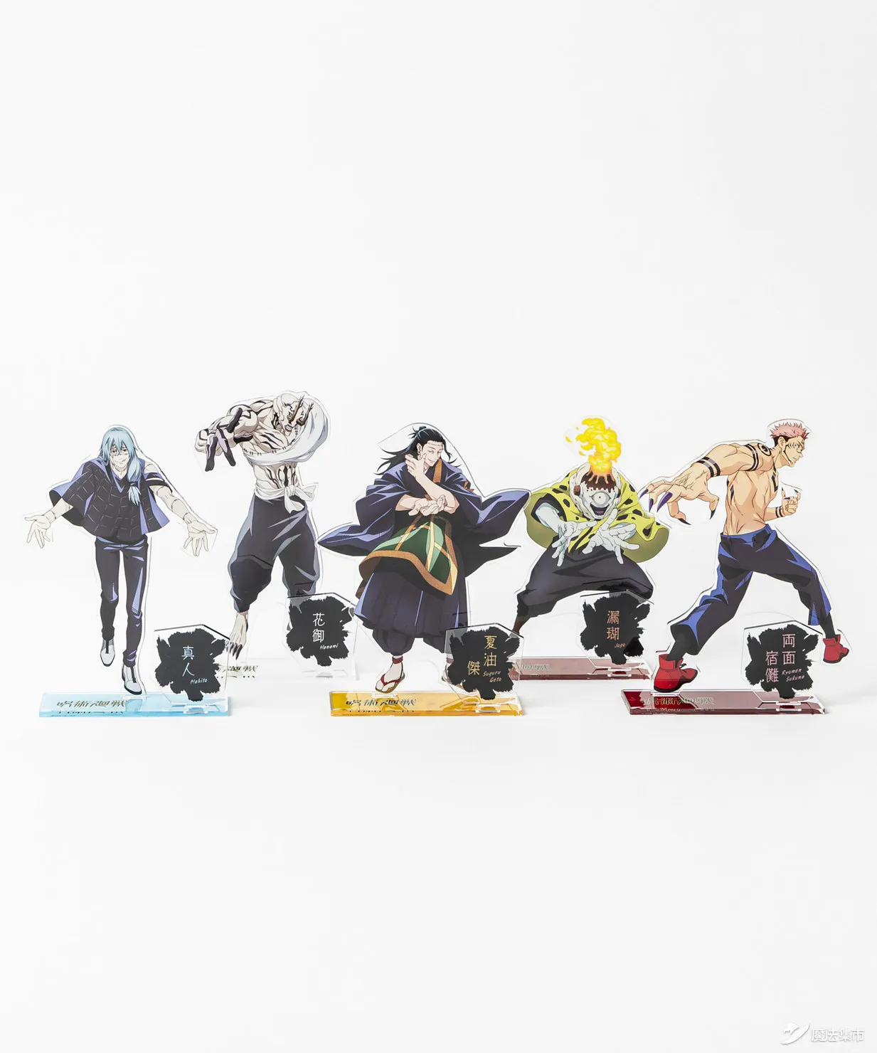 

Anime Jujutsu Kaisen Itadori Yuji Gojo Satoru Cosplay Acrylic Figure Stand Display Model Plate Fashion Decor Tabletop Cartoon