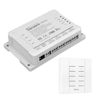 wifi intelligent switch 4 way din rail mounting home automation self locking interlock control home appliances