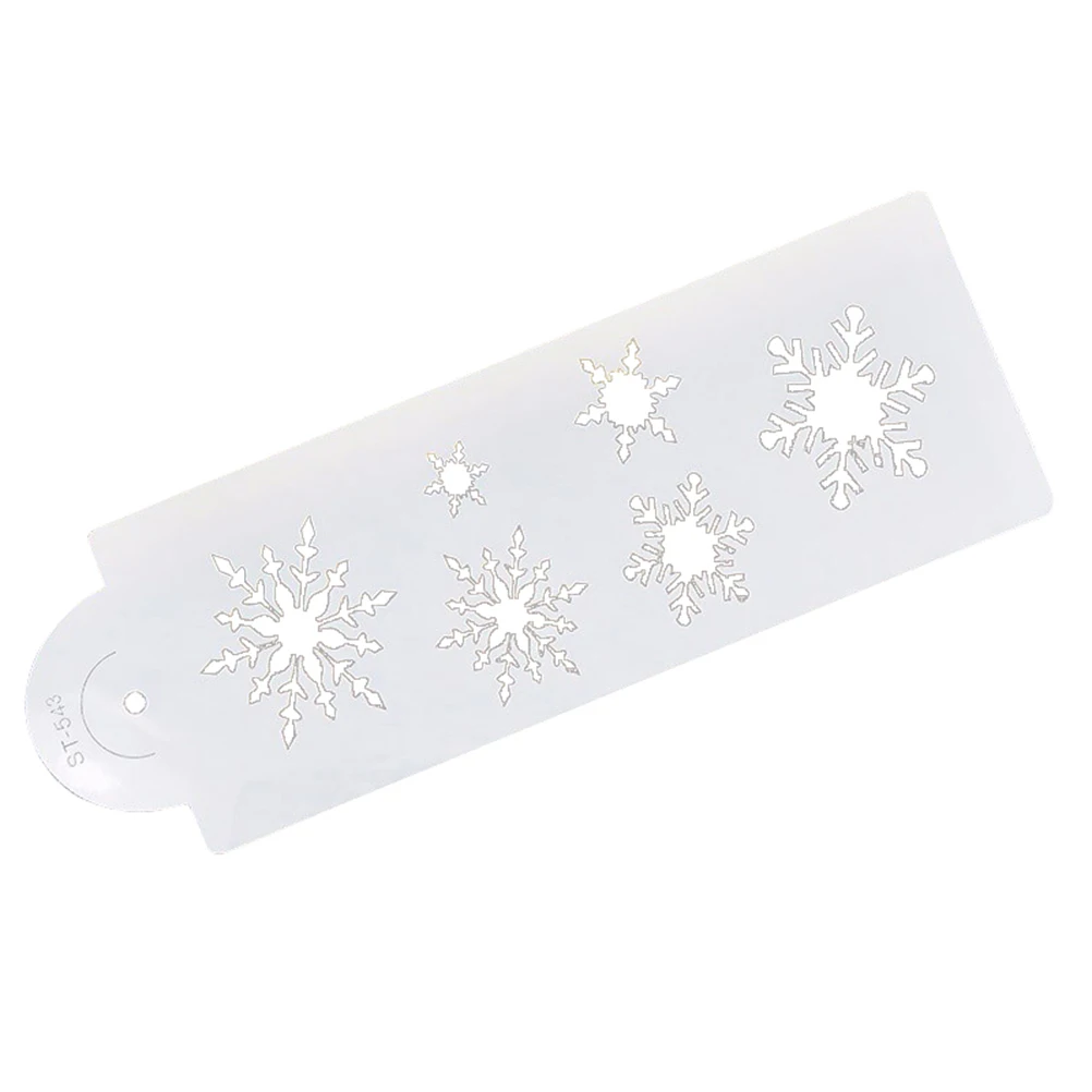 

1PCS Snowflake Cake Stencil Baking Mould Spray/Cake/Printing/Sugar Powder Sieve Wedding Christmas Cake Decorator Spray Die Mold