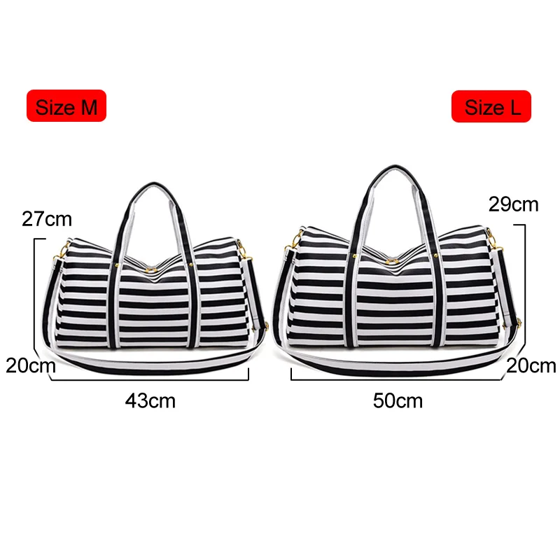 Модная женская сумка для фитнеса и путешествий вместительная Водонепроницаемая