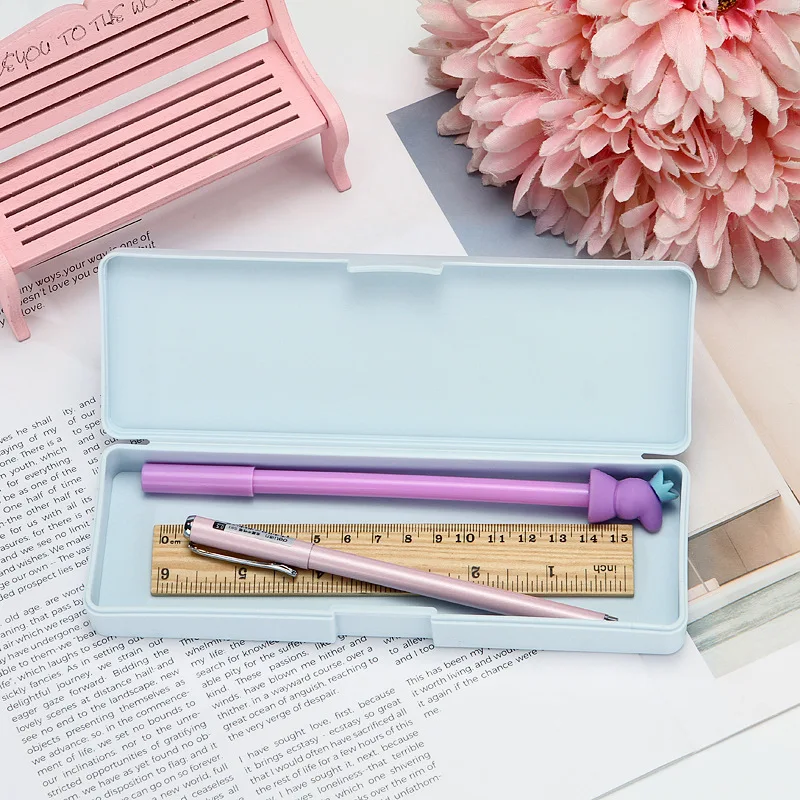 

Korean-style Creative Young STUDENT'S Pencil Box Storage Pencil Case Dull Polish Stationery Pencil Case Student Gift