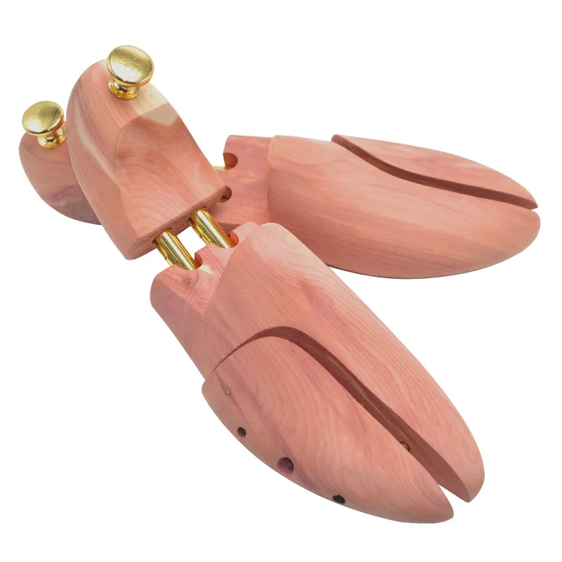 1 Pair High Quality wood shoe trees Wooden Shoes Tree Shaper Keeper EU 35-46 adjustable