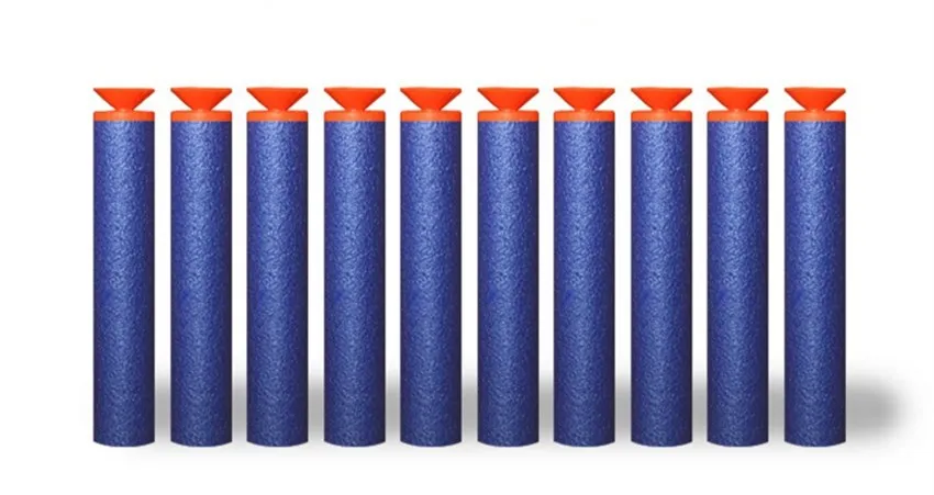 100pcs bullets M4 Электрический взрыв мягкий пуля пистолет костюм для Nerf пули игрушка винтовка пистолет Дартс бластер детский лучший подарок игрушечный пистолет - Цвет: 100pcs bullets