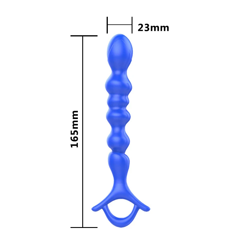 Человек НУО силиконовый G spot Стимулятор анальная пробка на заднем дворе бисера