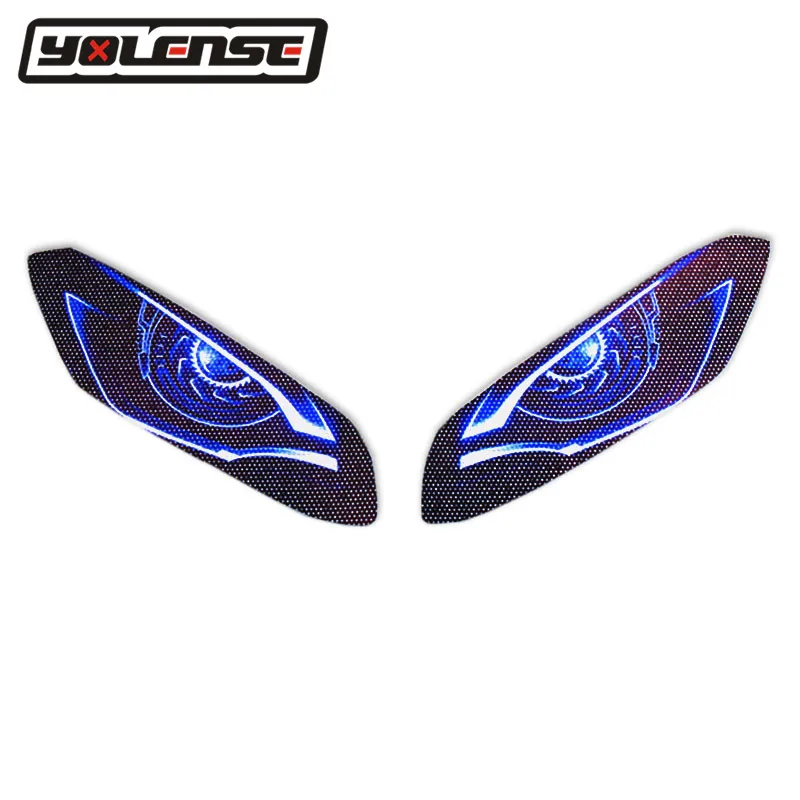 For YAMAHA YZF-R3 YZFR3 YZF R3 2019-2022 Motorcycle 3D Front Fairing Headlight Sticker Guard
