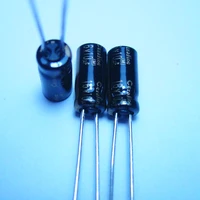 20pcs new elna roa 10uf 16v cerafine 16v10uf 5x11mm audio electrolytic capacitor 10uf16v black gold 16v10uf