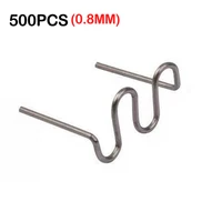 500pcsset hot stapler staples for plastic welder repair hot welding machine welding bumper car repair tool s wave staples