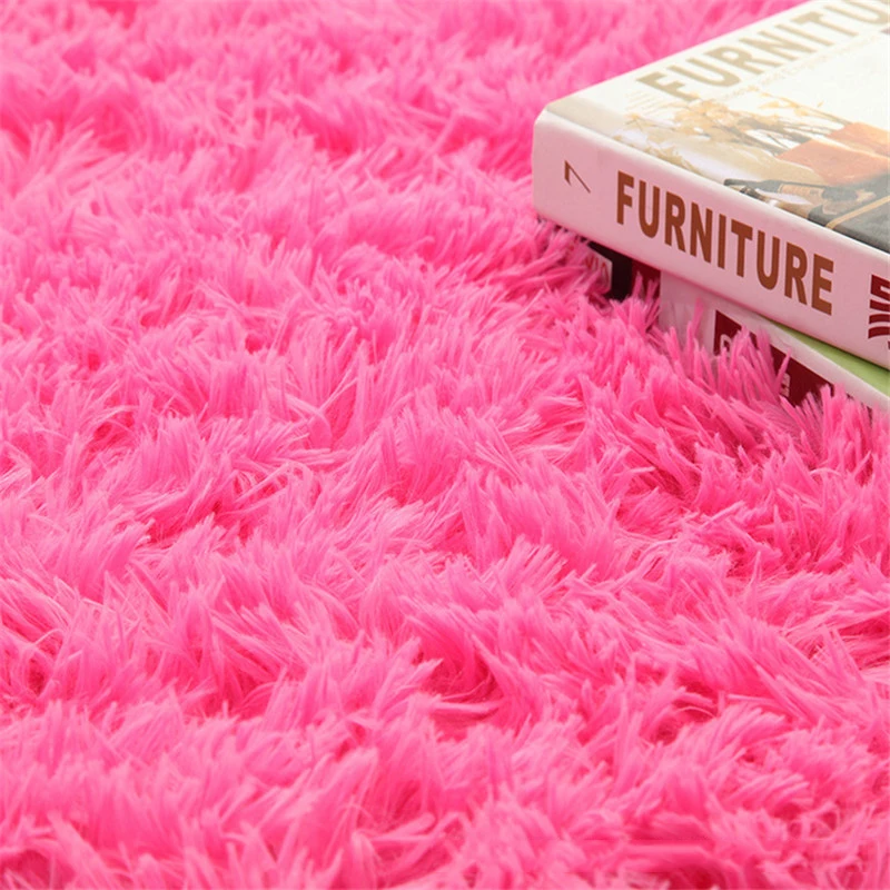 Домашний текстиль гостиная ковер противоскользящие мягкие длинные волосы для
