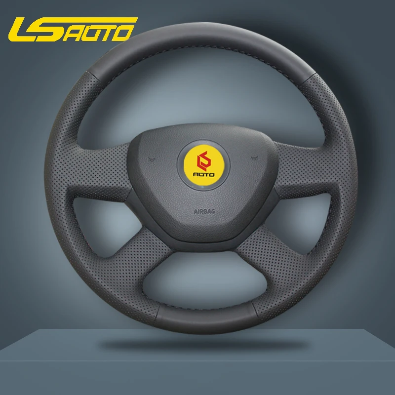 

Braiding cover for the Steering Wheel Cover for 2014 Skoda Octavia 2013 Skoda Fabia funda volante steering wheel case