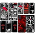 Черный чехол для Samsung Galaxy A50, A70, A10, A20e, A30, A40, A20s, M31, F62, F22, Ультратонкий Мягкий чехол для смартфона с аниме T23