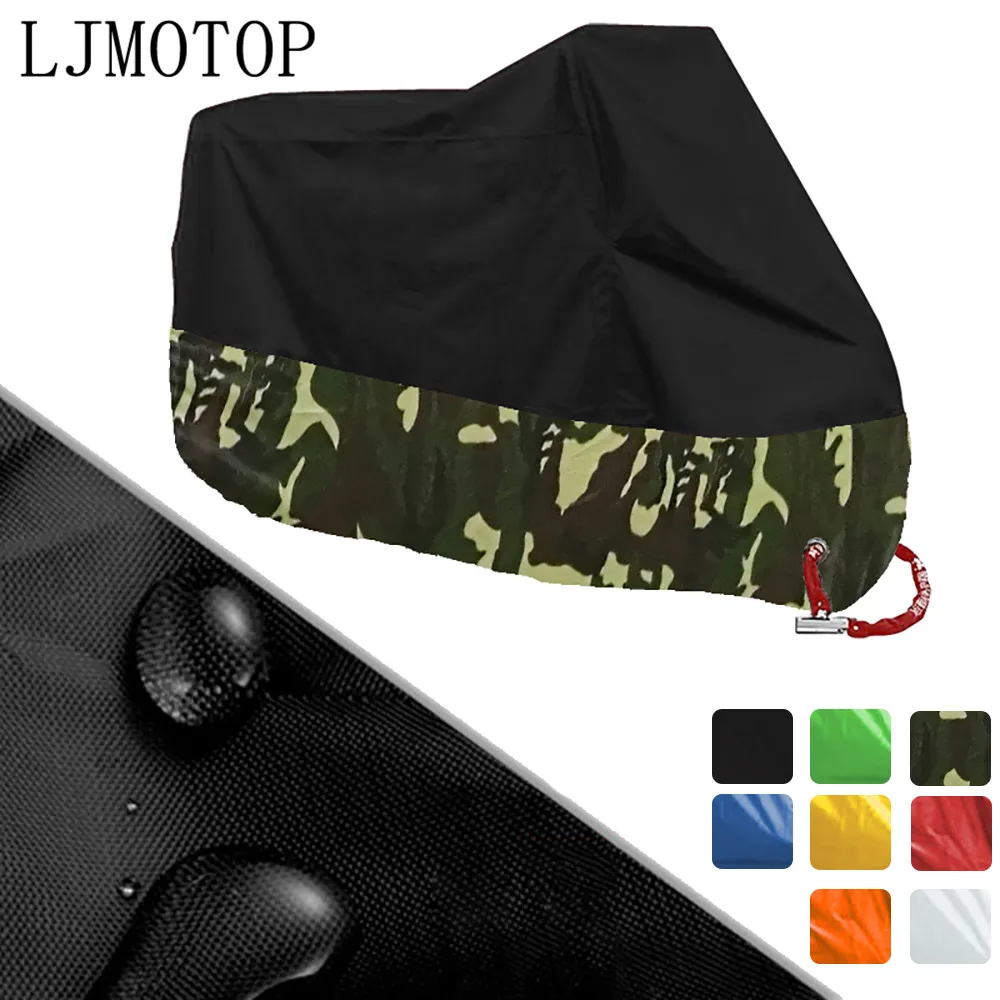 Пылезащитный Водонепроницаемый чехол для мотоцикла 190T Защита от Солнца Чехол