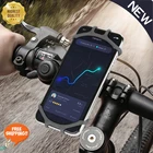 Силиконовый велосипедный держатель для велосипеда, держатель для мотоцикла, универсальный для IPhone 12 11 pro max 7 8 плюс мобильный телефон стенд велосипед GPS Зажим быстрого крепления