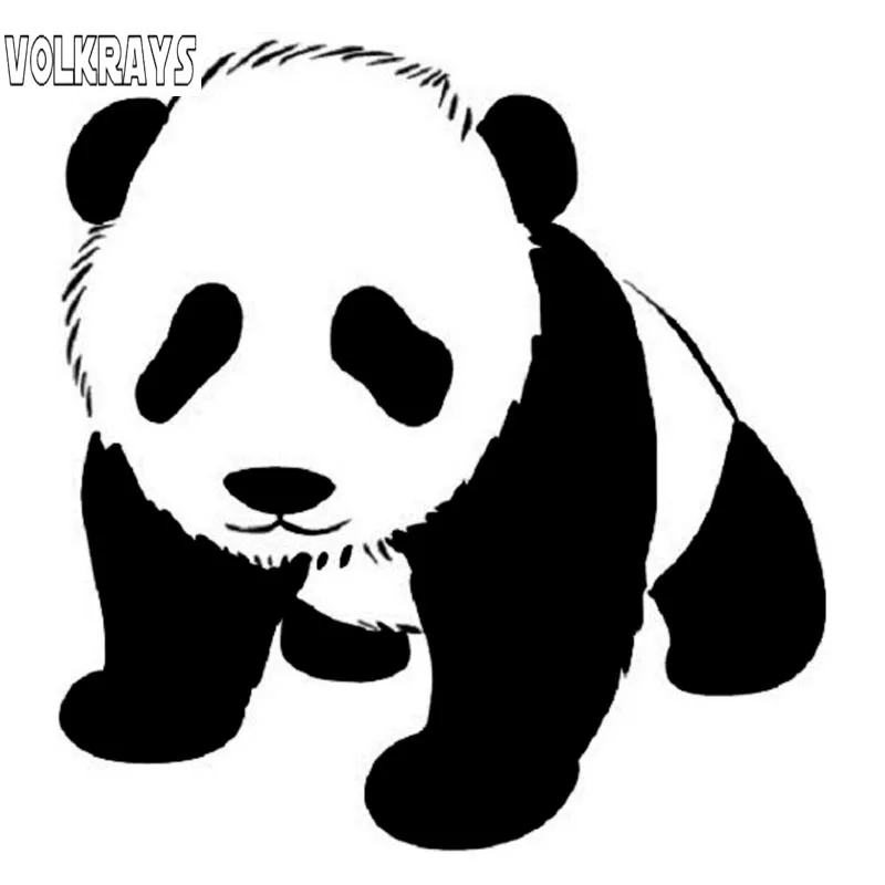 Volkrays индивидуальная Автомобильная наклейка детская панда милые редкие