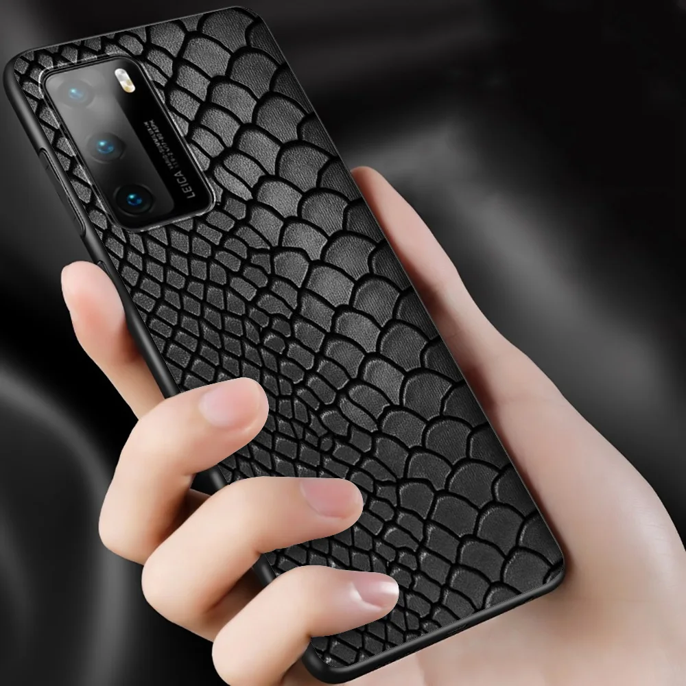 Чехол Lavaza из змеиной кожи для Huawei P8 P9 P10 P20 P30 Y6 Y7 Y9 Lite Pro P Smart Nova 2i 3i Mini 2017 2018 |