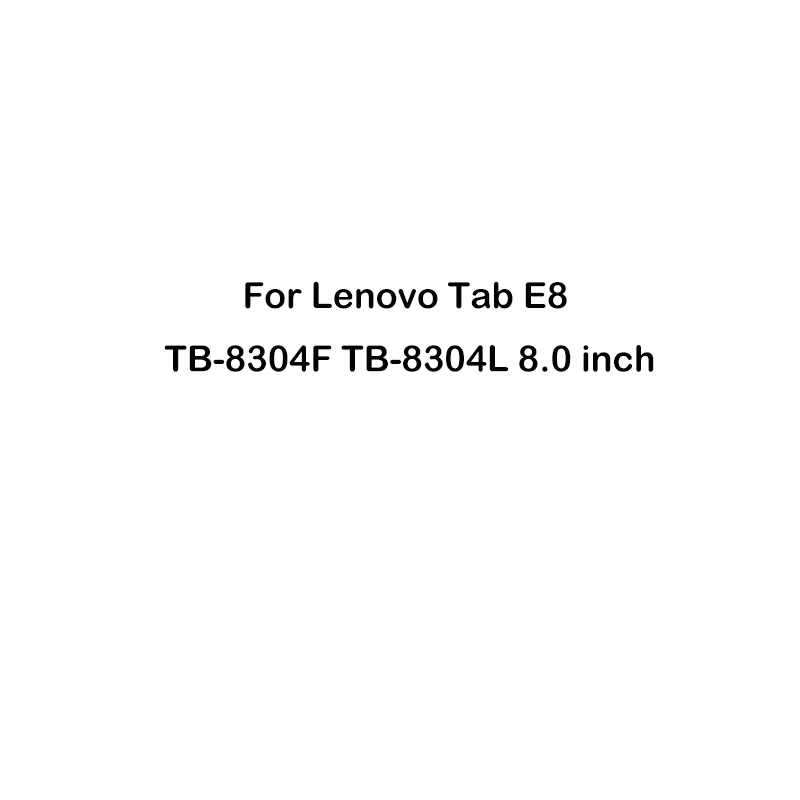 Lenovo Tab E8 8304F Прозрачный мягкий планшетный чехол для lenovo Tab P10 E10 E7 E8 M10 силиконовый чехол ТПУ задняя крышка lenovo Tab 2 3, 7, 8, 4 10 плюс X104 X605 X705 - Цвет: Lenovo Tab E8 8304F