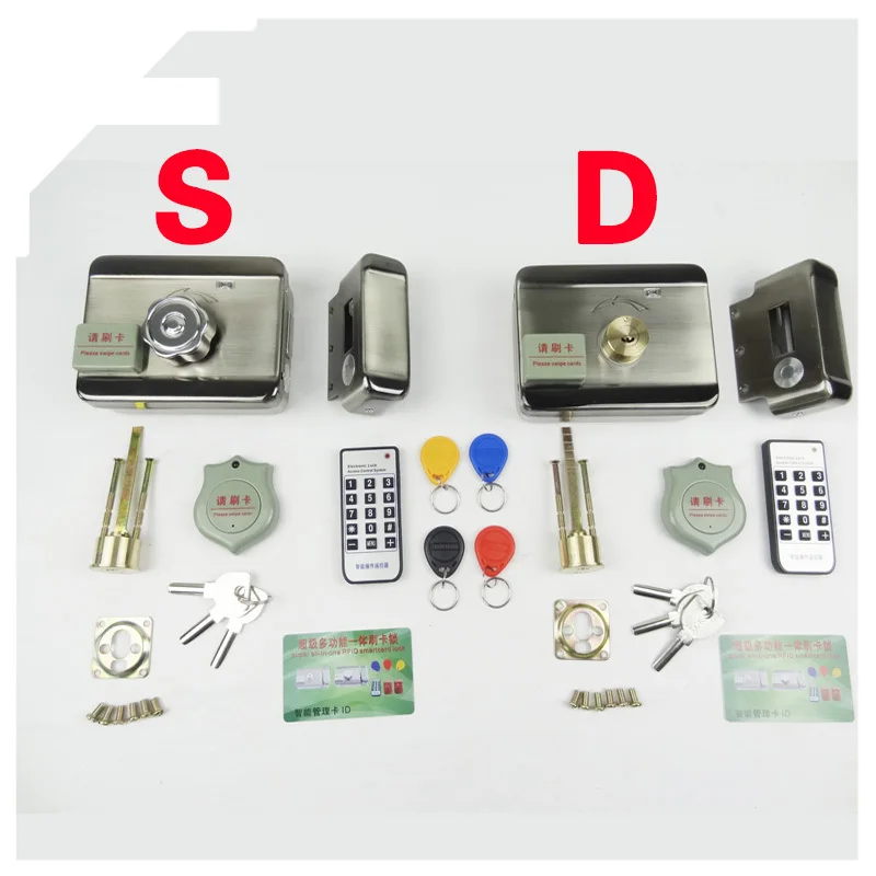 Система контроля доступа к двери и воротам 12 В постоянного тока Электронный