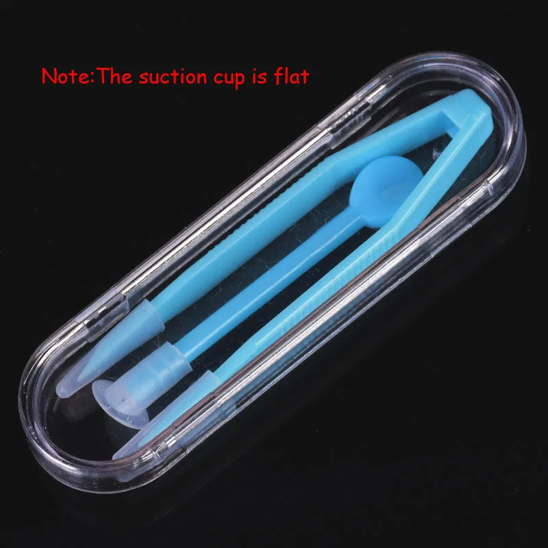 

1 Set Color Contact Lens Case Box Tweezers and Suction Stick for Eyes Care Tool Contact Lenses Inserter Tools Contacts Case