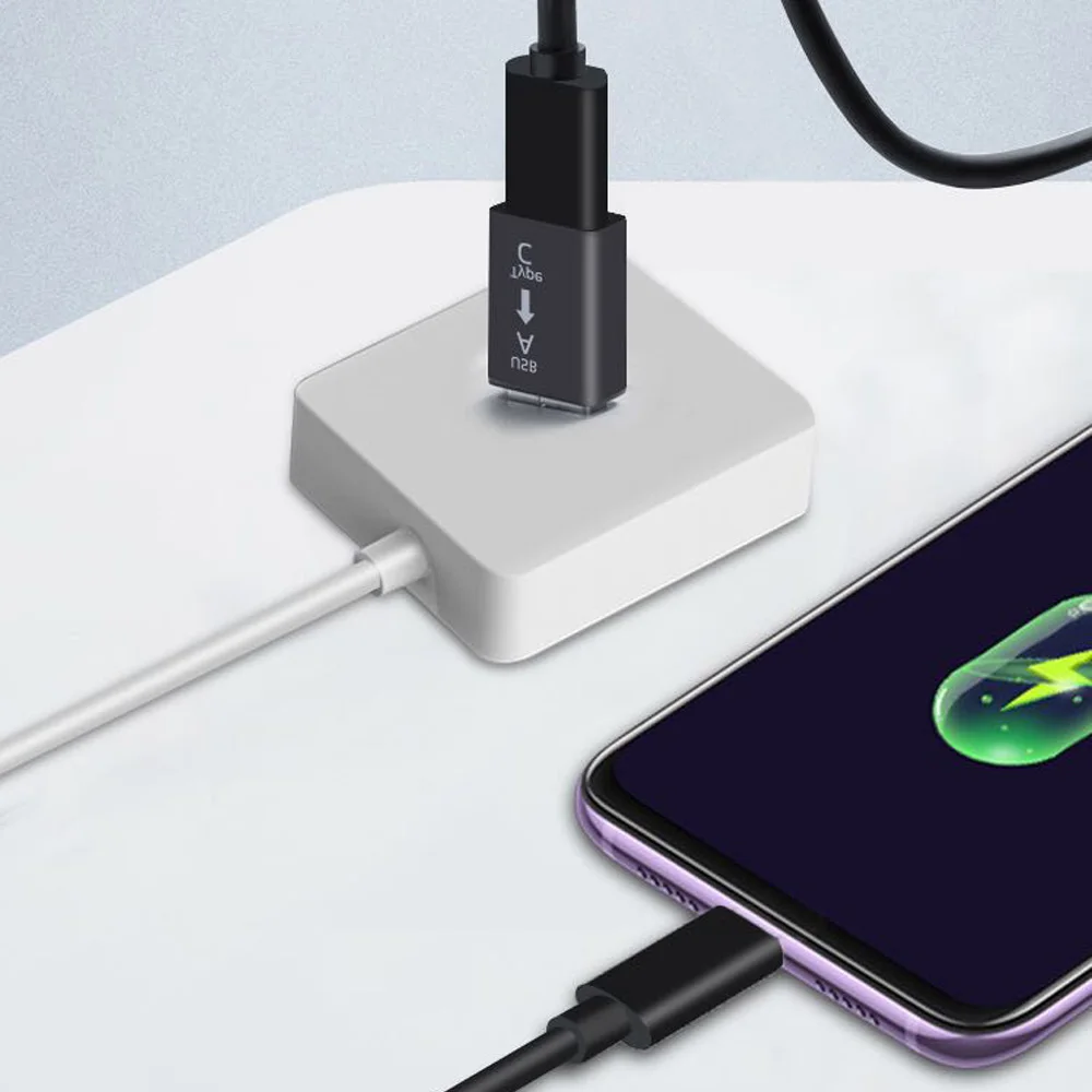 Конвертер OTG адаптер USB C кабель UsbC Type на 3 0 для Oneplus 7t Huawei P30 Xiaomi Samsung S20 S10 S9 Plus Кабель