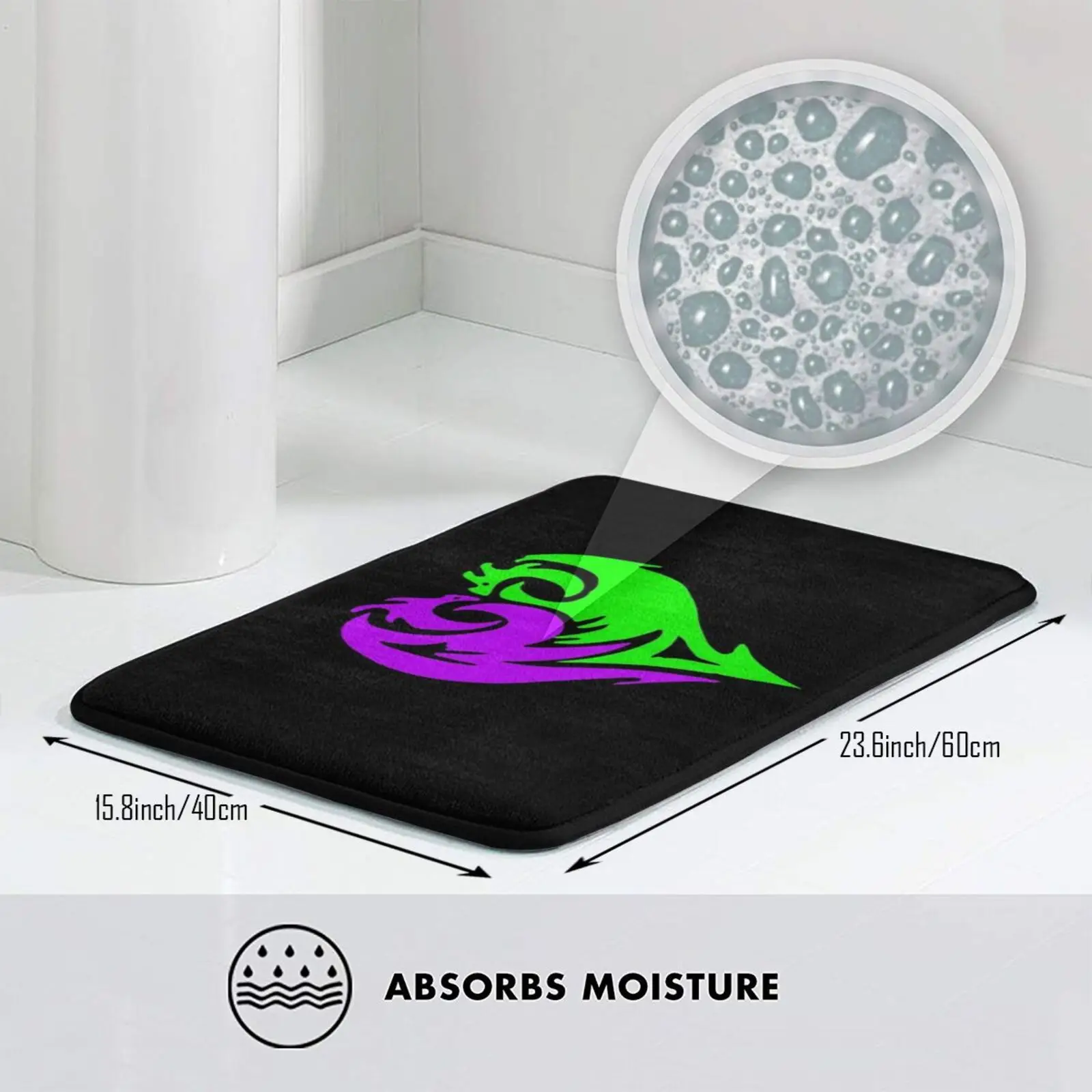 Изображением героев фильма наследники раз символ коврик ковер анти скольжение