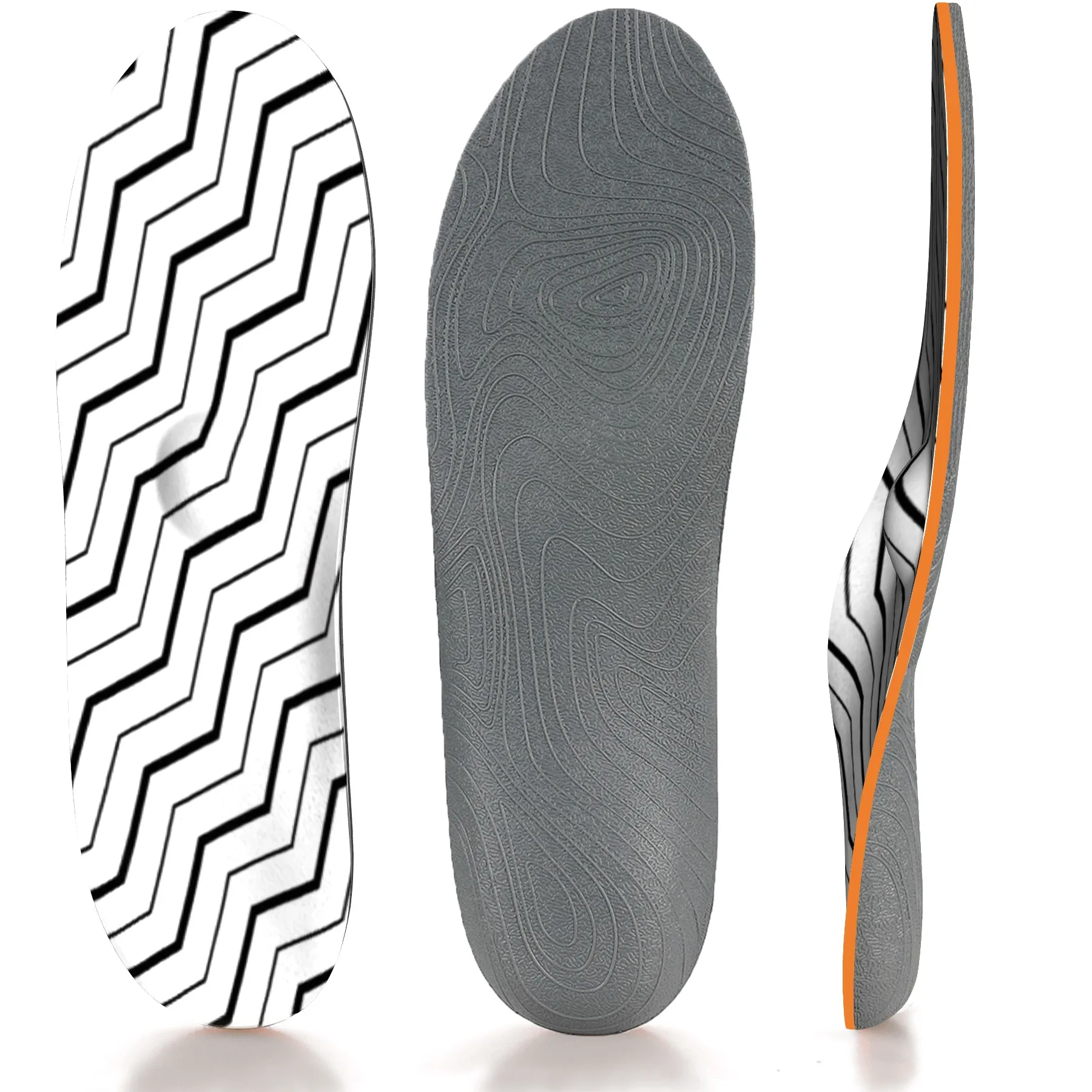 

IFITNA Foot protection insole Male And Female Promote foot blood circulation Parkour Flat foot orthopedic insole