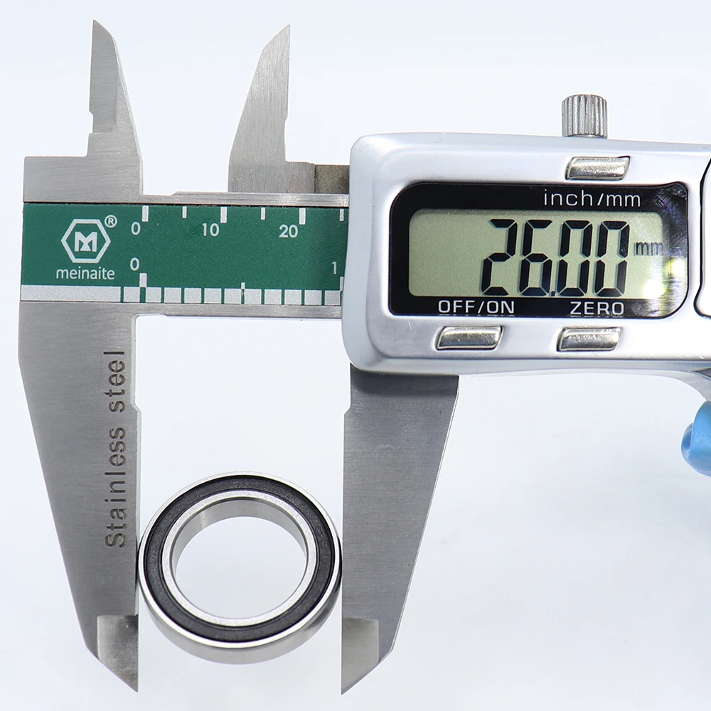 6803 2RS подшипник 17*26*5 мм (10 шт.) ABEC-1 Метрическая тонкий срез 61803RS RS-упорные шариковые