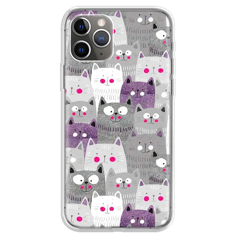 Чехол для Apple iPhone 7 8 Plus 11 12 Mini Pro 10 X XS XR 6 6S 5 | Мобильные телефоны и аксессуары