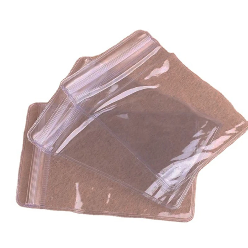 Прозрачный пластиковый пакет для хранения 100 шт. аксессуары монет ювелирных