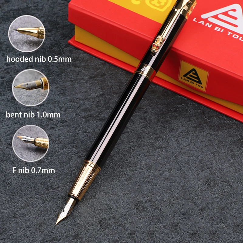 Набор для каллиграфии с зажимом в виде дракона искусственные чернила 0 5 мм