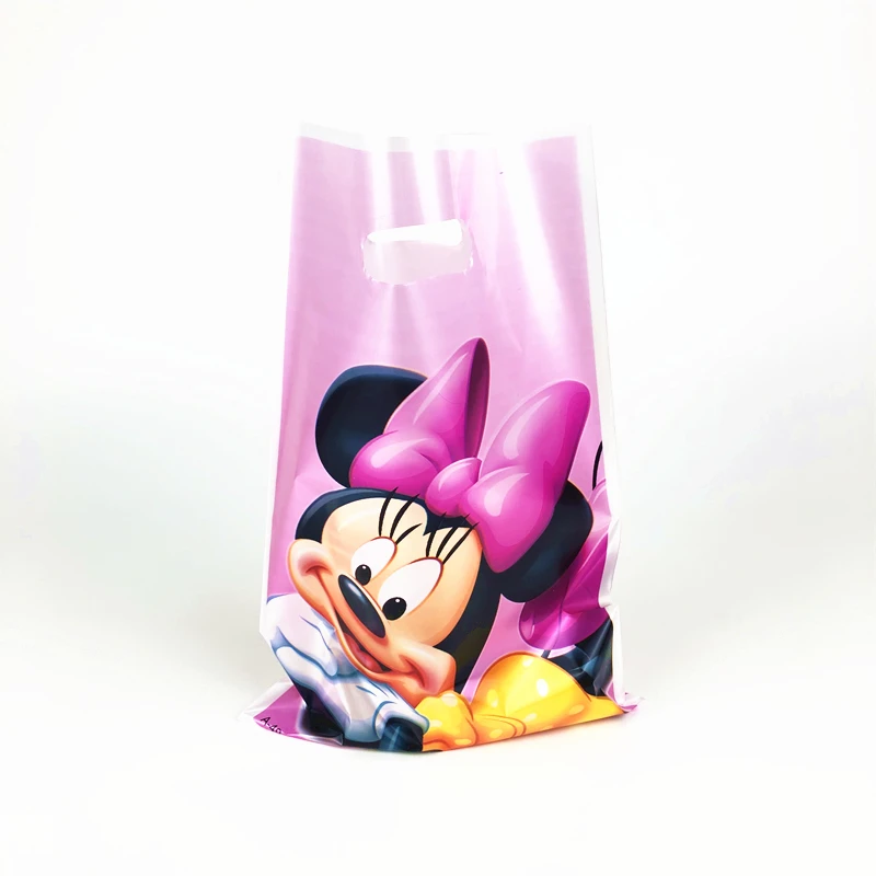 Disney Минни Мышь для девочек детский праздничный костюм украшения Бумага салфетки