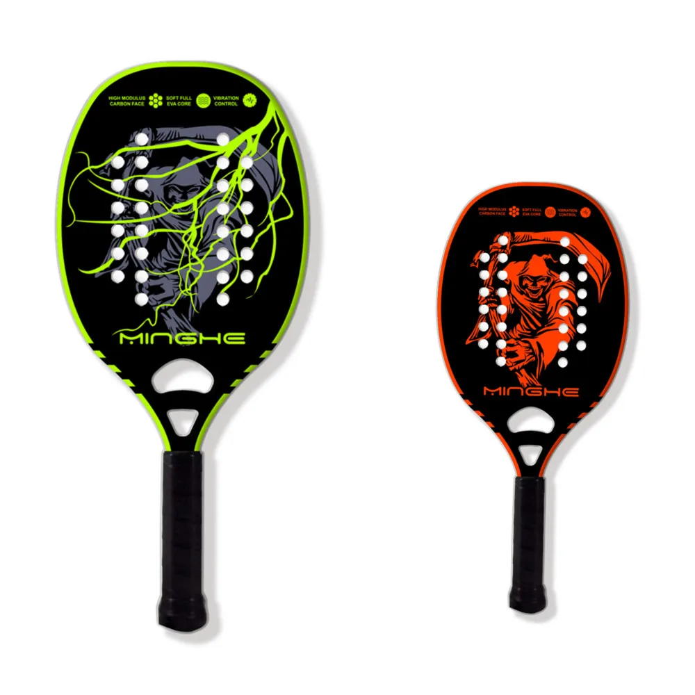 Новейшая цветная ракетка MINGHE для пляжа теннисная с бабочками Легкая из
